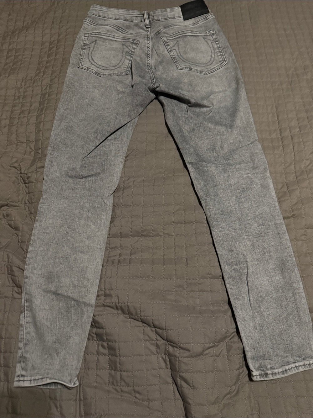 Gray womens Slim Fit Jeans